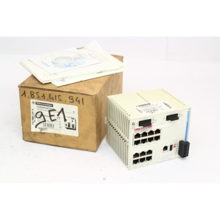 Telemecanique TCSESM163F2CU0 Industrial Ethernet Switch 14TX/2FX-MM (B79)