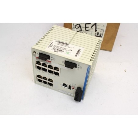 Telemecanique TCSESM163F2CU0 Industrial Ethernet Switch 14TX/2FX-MM (B79)