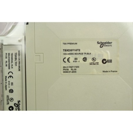 Schneider electric TSXDSY16T2 16Q 24VDC Source + TSXBLY01 (B87)