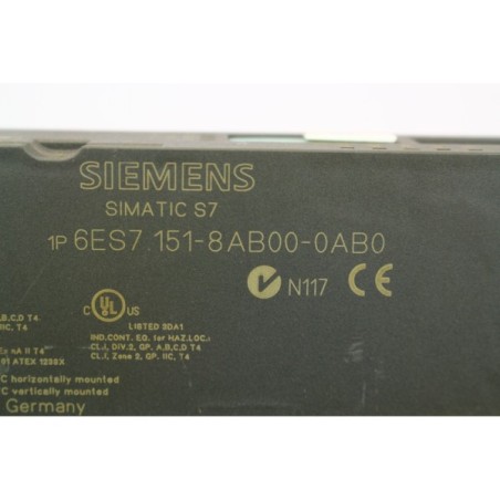 Siemens 6ES71518AB000AB0 6ES7 151-8AB00-0AB0 IM151-8 PN/DP CPU (B89)