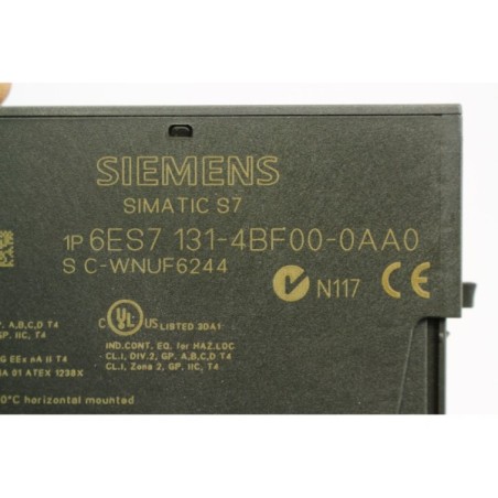 Siemens 6ES71314BF000AA0 6ES7 131-4BF00-0AA0 8DI DC24V module (B335)