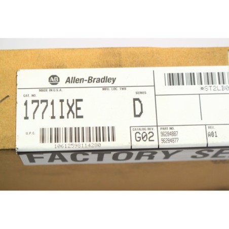 Allen-Bradley 96284887 1771IXE 1771-IXE Carte 8 entrées (B1221)