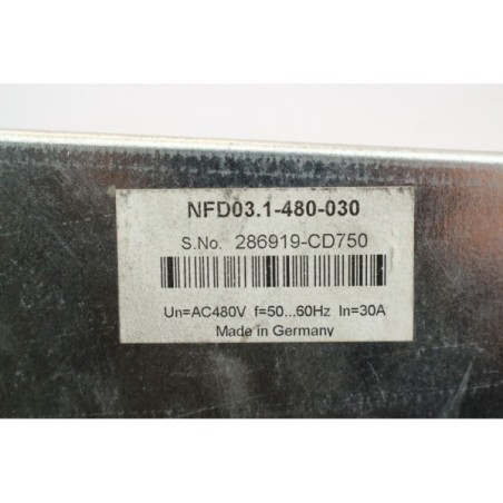 Rexroth NFD031480030 NFD03.1-480-030 Filtre Power Line (B1023)
