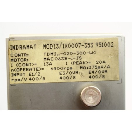 Indramat MOD131X0007353 MOD13/1X0007-353 Programming module (B1025)