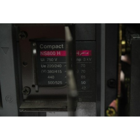 Merlin Gerin NS800 H Disjoncteur 800A + contrôleur Micrologic 2.0 A (P11)
