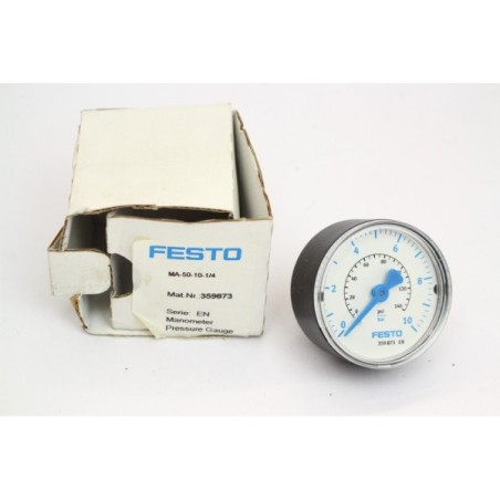 Festo 359873 MA-50-10-1/4 Gauge manomètre (B1026)