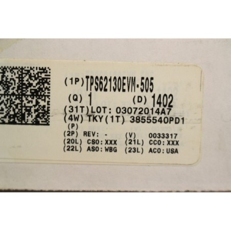TEXAS INSTRUMENTS TPS62130EVM-505 Evaluation module TPS62130 PCB (B1027)