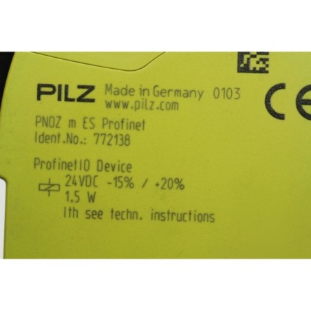 Pilz 772138 PNOZ m ES Profinet relais (B1233)