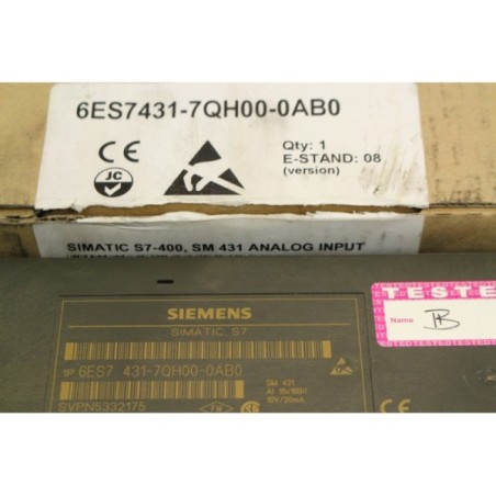 Siemens 6ES74317QH000AB0 6ES7431-7QH00-0AB0 SM 431 Analog module (B229)