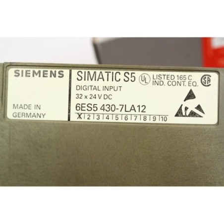 Siemens 6ES54307LA12 6ES5 430-7LA12 Digital Input (B232)