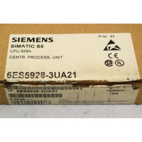 Siemens 6ES59283UA21 6ES5928-3UA21 CPU 928A Processing unit (B283)