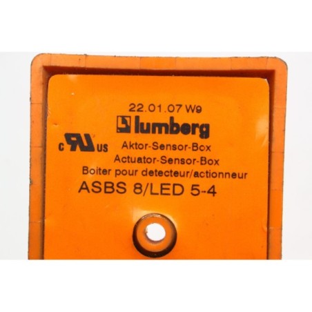 Lumberg ASBS 8/LED 5-4 Boitier actionneur capteur (B313)