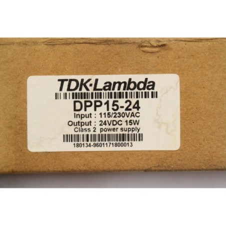 TDK-Lambda DPP15-24 24VDC 15W power supply (B1012)