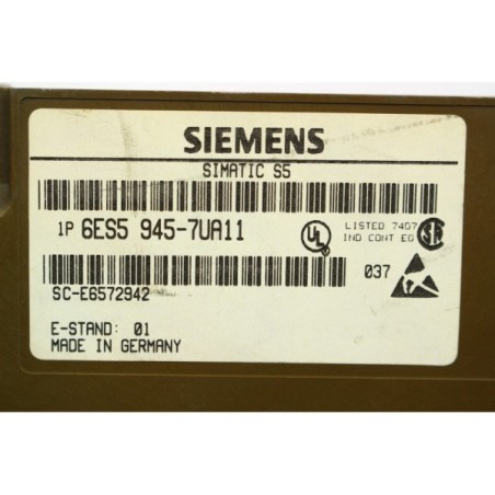 Siemens 6ES59457UA11 6ES5 945-7UA11 115U CPU 945 + 6ES5 816-5AA01 (B807)