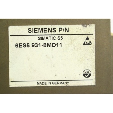 Siemens 6ES59318MD11 6ES5 931-8MD11 Power supply 24V 2A READ DESC (B384)