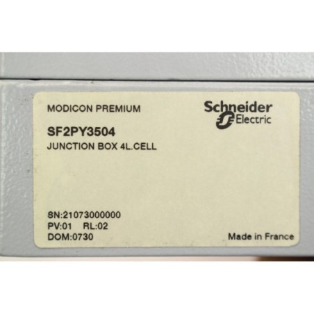 Schneider electric SF2PY3504 Junction box 4L cell READ DESC (B368)