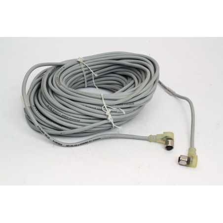 GENERIQUE  Cable 20m connecteur coudé M12 8 Pins (B793)