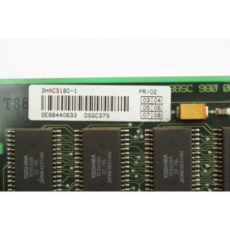 ABB 3HAC3180-1 DSQC 373 carte CPU PLC READ DESC (B414)
