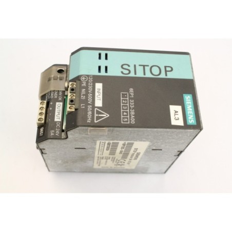 Siemens 6EP13333BA00 6EP1333-3BA00 Sitop modular 5A 1/5 ph (B53)