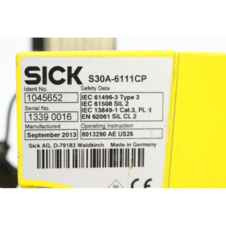 Sick 1045652 S30A-6111CP scanner distance (P58.6)