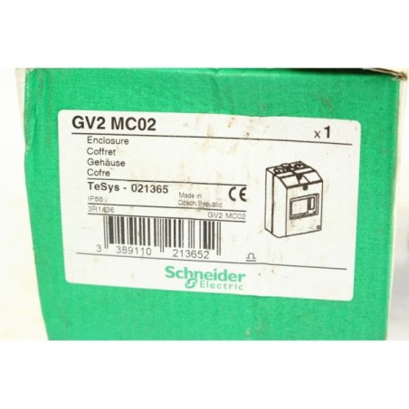 Schneider electric 021365 GV2 MC02 Coffret vide (B163)