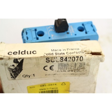 Celduc SUL842070 Module relais statique READ DESC (B419)