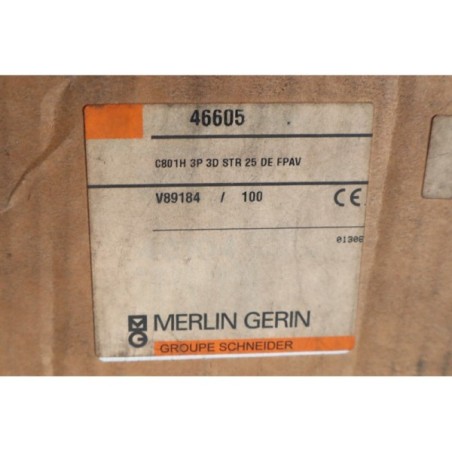 Merlin gerin C801 H Disjoncteur compact 3P 800A 46605 READ DESC (P80.3)
