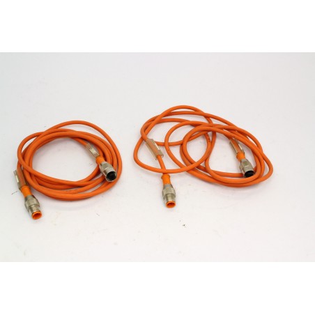 2Pcs LUMBERG RST3RKT43902 RST3-RKT4-3-90/2 Cable ralonge 3pins (B808)