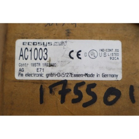 IFM AC1003 ASI-Controller Contr 1MSTR 1RS232C (B420)