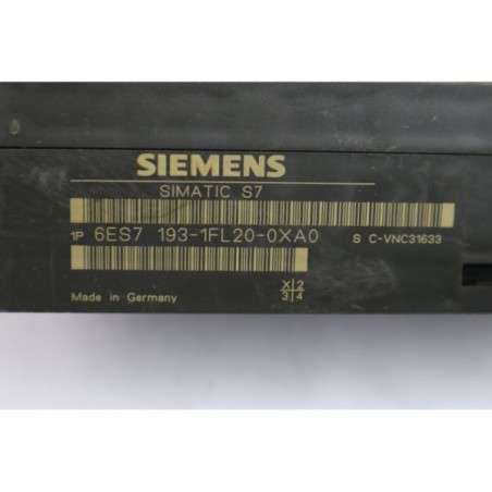 Siemens 132-1BL01-0XB0 + 193-1CL00-0XA0 + 6ES7 193-1FL20-0XA0 (B1225.5)