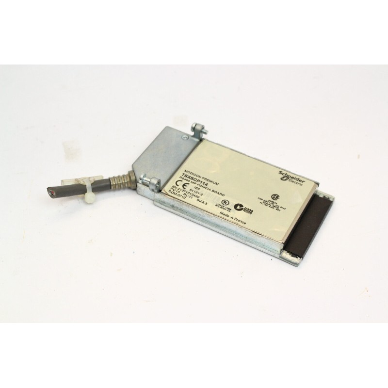 Schneider TSXSCP114 RS485 MP PCMCIA board cable cut (B886)(B949)