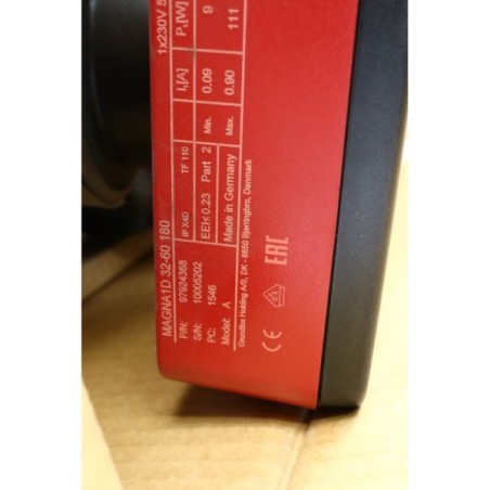 GRUNDFOS 97924368 MAGNA1D 32-60 180 Pompe de chaudiere double READ DESC (P108.3)