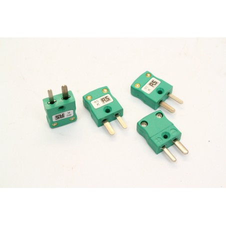 4Pcs RS PRO 455-9764 IM-K-M Connecteur Thermocouple pour type K No box (B22)
