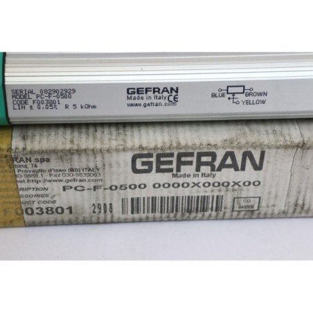 Gefran PC-F-0500 Cylindre 0000x000x00 READ DESC (P120.13)