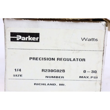Parker R230G02B Régulateur de précision vanne (B1237)