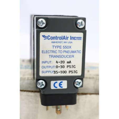 ControlAir 550-AID Type 550X Electric to Pneumatic transducer (B1248)
