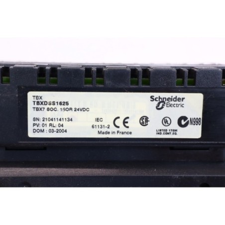 Telemecanique TBXLEP030 TBXDSS1625 Modicon TBX READ DESC (B461)