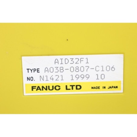 Fanuc A03B-0807-C106 AID32F1 module (B461)