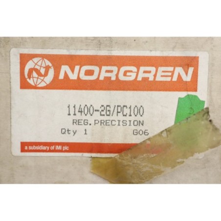 IMI Norgren 11400-2G/PC100 Vanne régulation précision READ DESC (B488)
