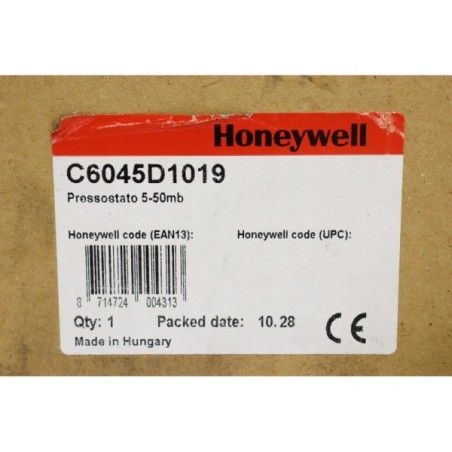 Honeywell C6045D1019  Pressostat gaz (B509)
