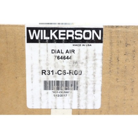 WILKERSON 764644 R31-C6-R00 Dial Air régulateur pression READ DESC (B538)