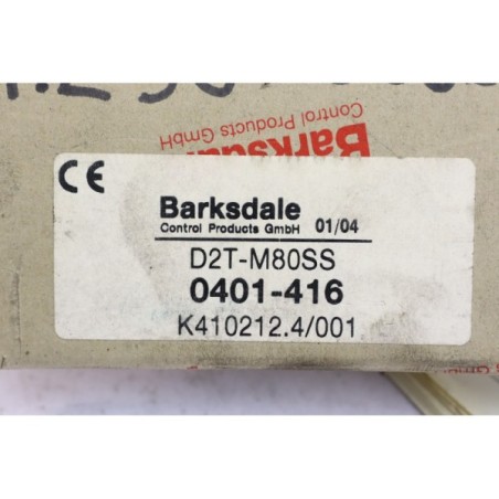 Barksdale 0401-416 D2T-M80SS Pressostat READ DESC (B493)