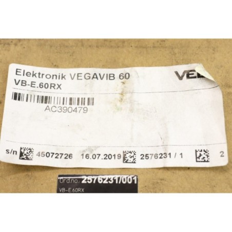 VEGA VB-E.60RX Indicateur vibration VEGAVIB READ DESC (B532)