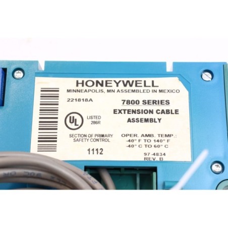 Honeywell S7800A 1035 Burner control cable + control panel french READ DE (B697)