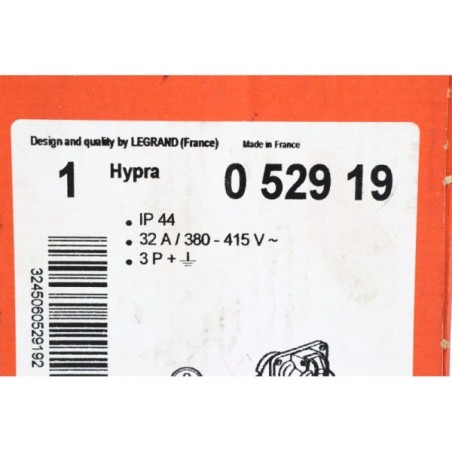Legrand 529 19 0 529 19 Hypra Prise IP44 32A 3P+T (B661)