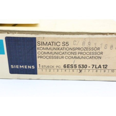 Siemens 6ES55307LA12 6ES5 530-7LA12 CPU unit OPEN BOX (B1138)