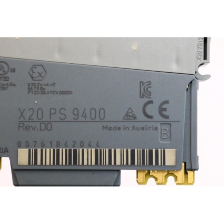 B&R X20PS9400 X20 PS 9400 PSU module (B825)