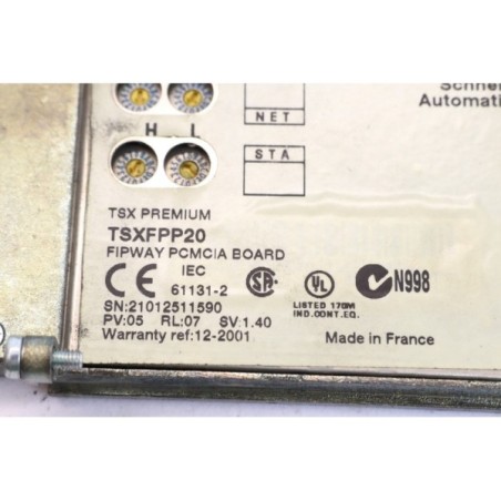 Schneider electric TSXFPP20 FIPWAY PCMCIA BOARD Cable cut (B949)