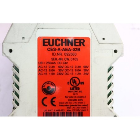 EUCHNER 092560 CES-A-AEA-02B relais sécurité (B1073)