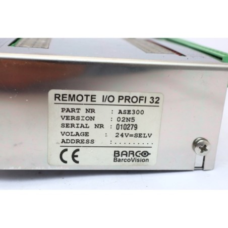 BARCO ASE300 Ver 02N5 REMOTE I/O PROFI 32 (B1050)